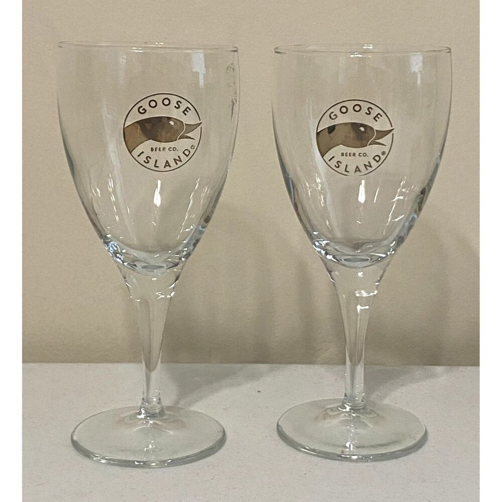 Goose Island Signature Vintage Ale‎ Chalice Honkers Logo 12 Ounce